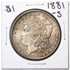 Image 1 : 1881-S $1 Morgan Silver Dollar Coin