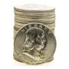 Image 1 : Roll of (20) Brilliant Uncirculated 1954 Franklin Half Dollar Coins