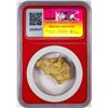 Image 2 : 7.97 Gram Liberty Washington Gold Nugget NGC Vaultbox Unvaulted Red Core
