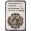 1868MO PH Mexico 8 Reales Silver Coin NGC Chopmarked