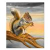 Image 1 : Martin Katon "There is a Squirrel in Your Yard" Original Oil on Canvas