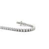 Image 3 : 14KT White Gold 3.04 ctw Diamond Tennis Bracelet