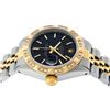 Image 8 : Rolex Ladies Two Tone Black Index Diamond Datejust Wristwatch