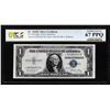 Image 1 : 1935E $1 Silver Certificate Note Fr.1614 PCGS Superb Gem Uncirculated 67PPQ