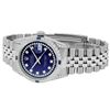 Image 3 : Rolex Mens Stainless Steel Sapphire and Diamond Datejust Wristwatch