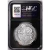 Image 2 : 2023 Netherlands Proof Lion Dollar Silver Coin NGC PF70 Ultra Cameo Moy Signature