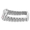Image 7 : Rolex Ladies Stainless Steel Salmon Roman Ruby and Diamond Datejust Wristwatch