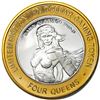 .999 Silver Four Queens Casino Hotel Las Vegas $10 Limited Edition Gaming Token