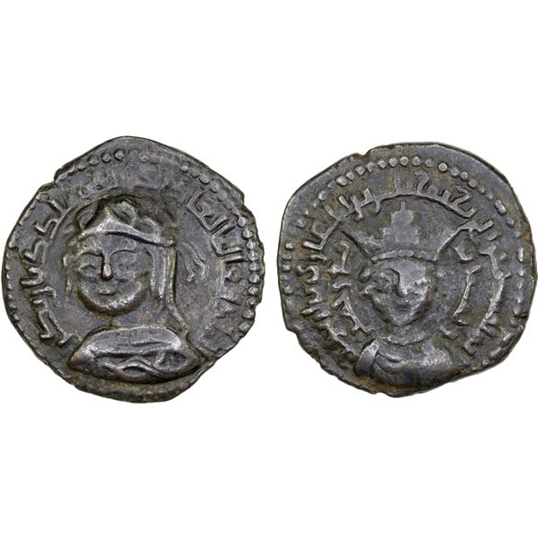 ARTUQIDS OF MARDIN: Alpi, 1152-1176, AE dirham (13.66g), NM, AH559, VF