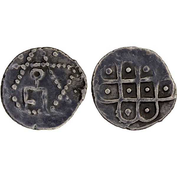 GOLDEN HORDE: Anonymous, 1260s-1280s, AR dirham (1.37g), NM, ND, choice VF
