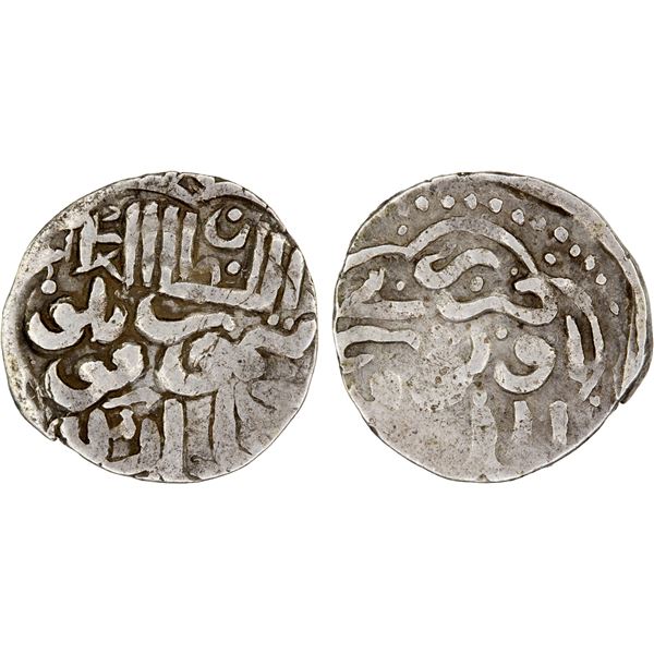 GOLDEN HORDE: Timur Qutlugh, 1395-1401, AR dirham (1.04g), Urdu al-Jadida, ND, VF