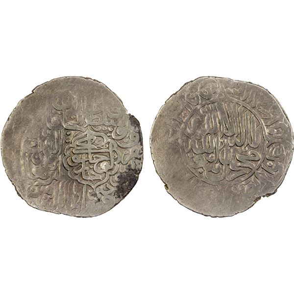 SHAYBANID: Kuchkunji, 1510-1531, AR tanka (4.90g), ND, VF