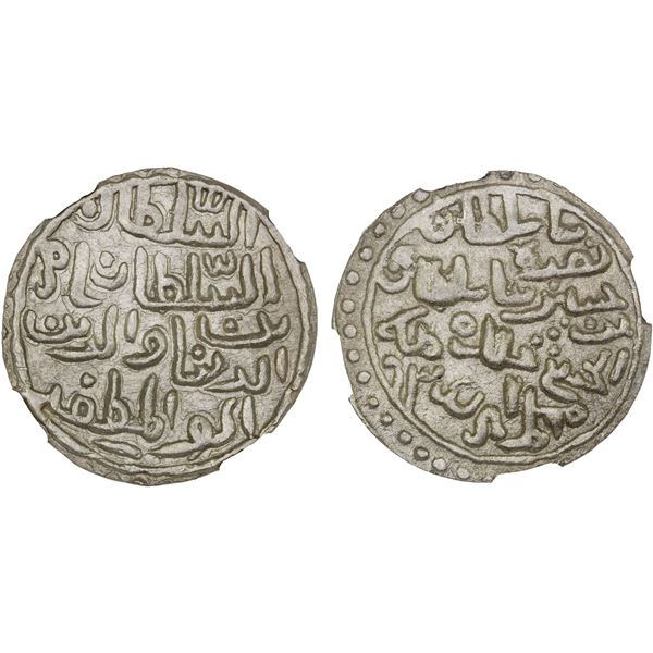 INDIA: BENGAL: Nasir al-Din Nusrat Shah, 1519-1531, AR tanka, Muhammadabad, AH935, NGC MS63