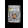Image 2 : GERMANY: Thrid Reich, AE reichspfennig, 1939-D, PCGS MS65 RB