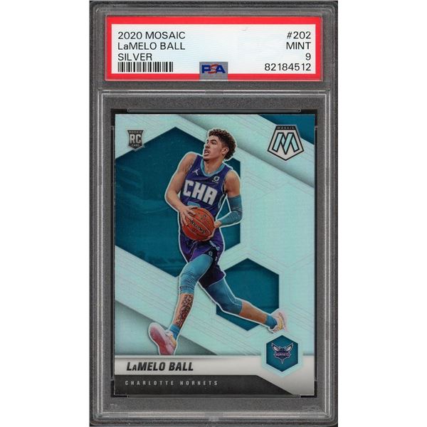 2020 Mosaic LaMelo Ball Silver - PSA 9