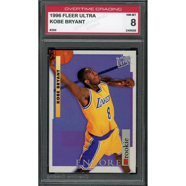 1996 Fleer Ultra Kobe Bryant Encore Rookie - OTG 8