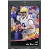 Image 1 : 2020 Leaf Joe Burrow "1st ever print" exclusive 1of1 red parallel