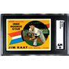Image 3 : 1960 Topps #136 Jim Kaat RC (SGC 5)