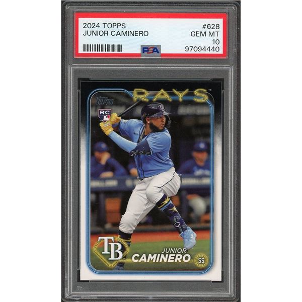 2024 Topps Junior Caminero Rookie - PSA 10