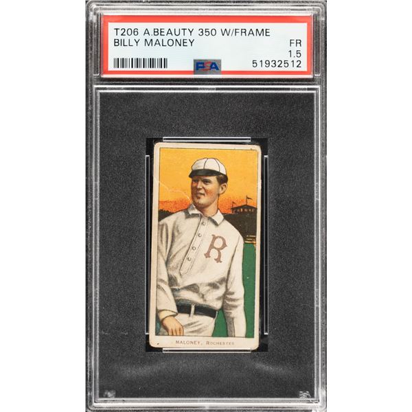 1909-11 T206 Billy Maloney (PSA 1.5) American Beauty