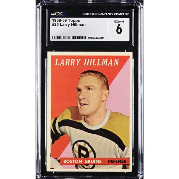 1958-59 Topps #25 Larry Hillman (CGC 6)