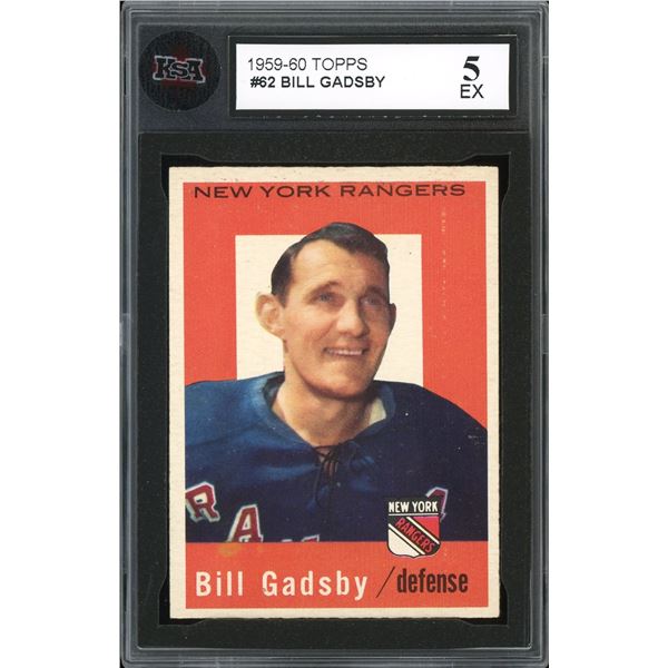 1959-60 Topps #62 Bill Gadsby (KSA 5)