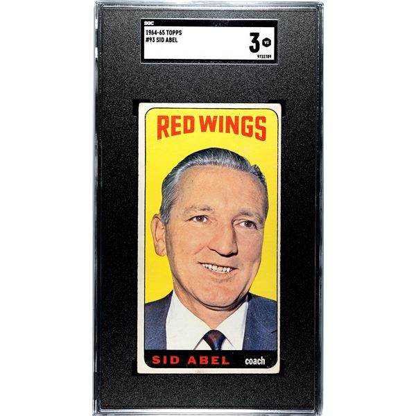1964-65 Topps #93 Sid Abel (SGC 3)