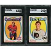 Image 1 : Lot of 4 x 1971-72 O-Pee-Chee Hockey Cards (HOFers) (SGC)