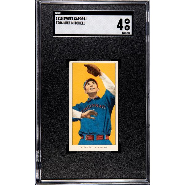 1909-11 T206 Mike Mitchell (SGC 4)