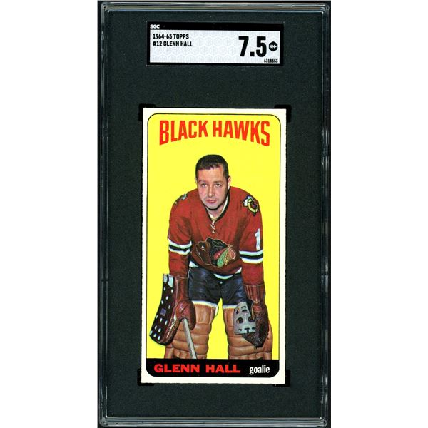 1964-65 Topps #12 Glenn Hall (SGC 7.5)