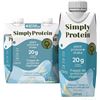 Image 1 : 4 PACK OF SIMPLY PROTEIN CREAMY VANILLA  PROTEIN