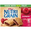 Image 1 : 2 X 295G BOX OF KELLOGG'S NUTRI GRAIN RASPBERRY