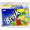 Image 1 : CASE OF 12 LEMON BRISK ICED TEA - 355ML PER CAN