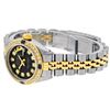 Image 9 : Rolex Ladies Two Tone 18K Yellow Gold And Steel Black Diamond And Sapphire Quick