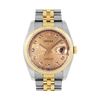 Image 2 : Rolex Mens Two Tone Sapphire Quickset Champagne Jubilee Diamond Dial Datejust Wi