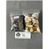 Image 2 : Mokite Tumbled Rocks & Natural Mixed Quartz Bag (Retails $150.00)