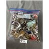 Image 2 : Large Bag w/ Lot Of Various Costume Jewelry, Parts, Etc