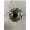 Image 2 : Early 1900's Canadian Military Insignia Silver Trumpet Vase