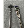 Image 2 : 2 Sterling Spoons w/ Totem Pole