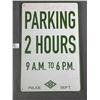 Image 2 : Xtra - Life Auto Batteries Tin Sign (Approx. 18" x 12") & Double California State Parking Sign