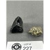 Image 3 : Black Obsidian, Selenite [R. $289.00 ea.] & High Grade Natural Pyrite [R. $400.00]