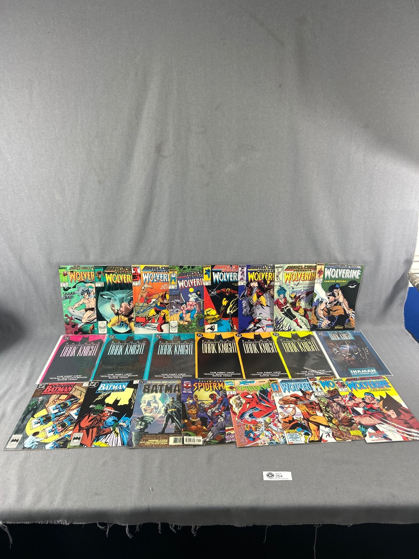 Lot of 23 Vintage Comics Including 11 Vintage Wolverine Comics 1988 ...