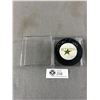 Image 1 : Dallas Stars Hall of Famer Brent Hull Autographed Puck