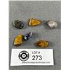 Image 2 : Small Group Of Polished Stones Tiger Eye, Agate, Amethyst Etc