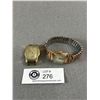 Image 2 : 2 Vintage 1930's Tank Style Wristwatches As Found