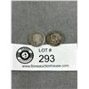 Image 2 : 2 Early Hard To Find English Silver 4 Pence Coins 1840 & 1845