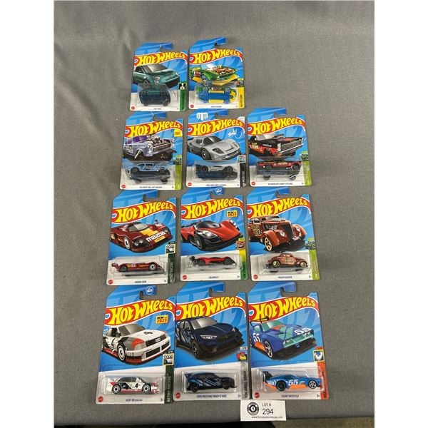 11 New In Package Hot Wheels Die Cast Cars
