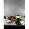 Image 1 : Lot of Vintage Hats, Shoes Sunvisors Etc