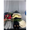 Image 3 : Lot of Vintage Hats, Shoes Sunvisors Etc
