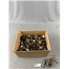 Image 1 : Box of Various Sized Vintage Casters for Furniture